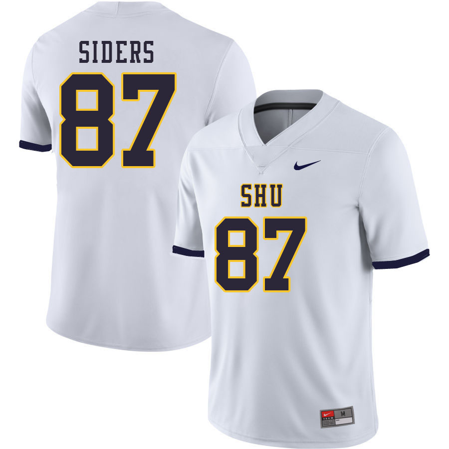 Men-Youth #87 Ethan Siders Siena Heights Saints 2023 College Football Jerseys Stitched Sale-White